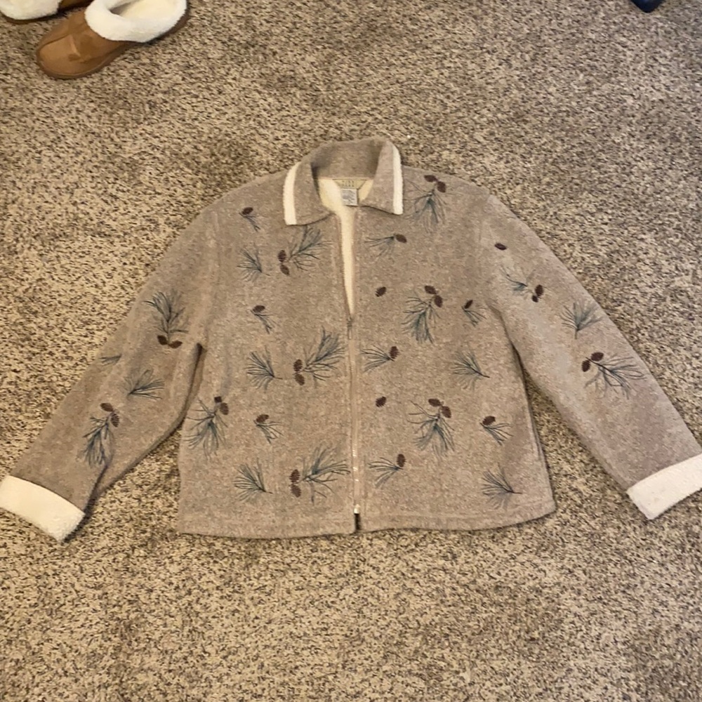 Acorn sweater jacket from Teddi